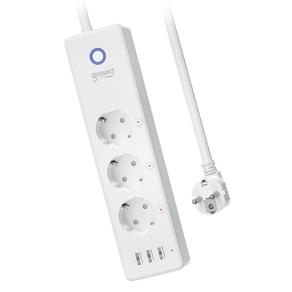 Gosund P1 Plus Smart Power Strip with USB, Overvoltage, App Control